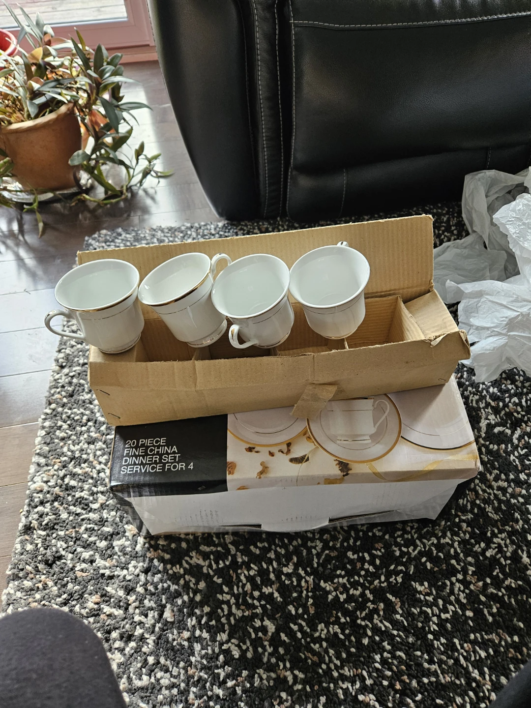 Preferred 20 Piece Fine China Dinner Set - Service for 4 - photo 4