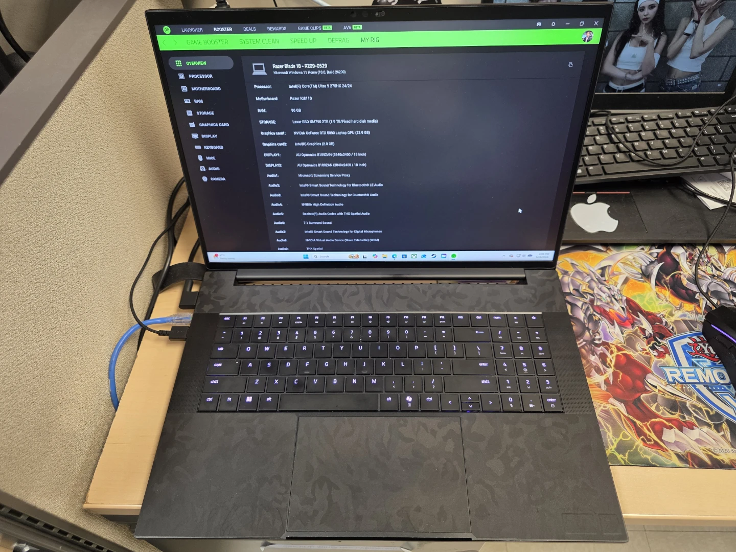 Razer Blade 18 2025 * RTX 5090 * 96 GB RAM * 2TB SSD