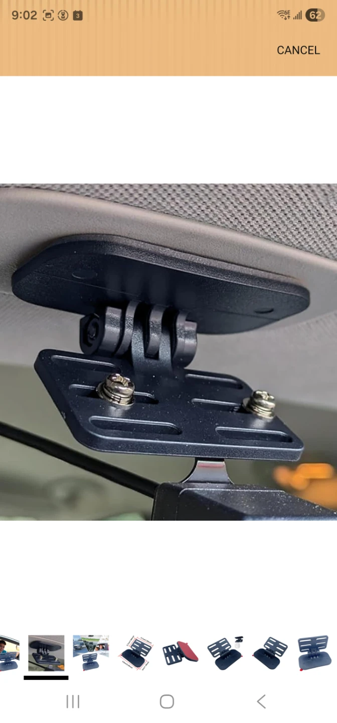 Universal Car Rear View Camera Mount Bracket - photo 2