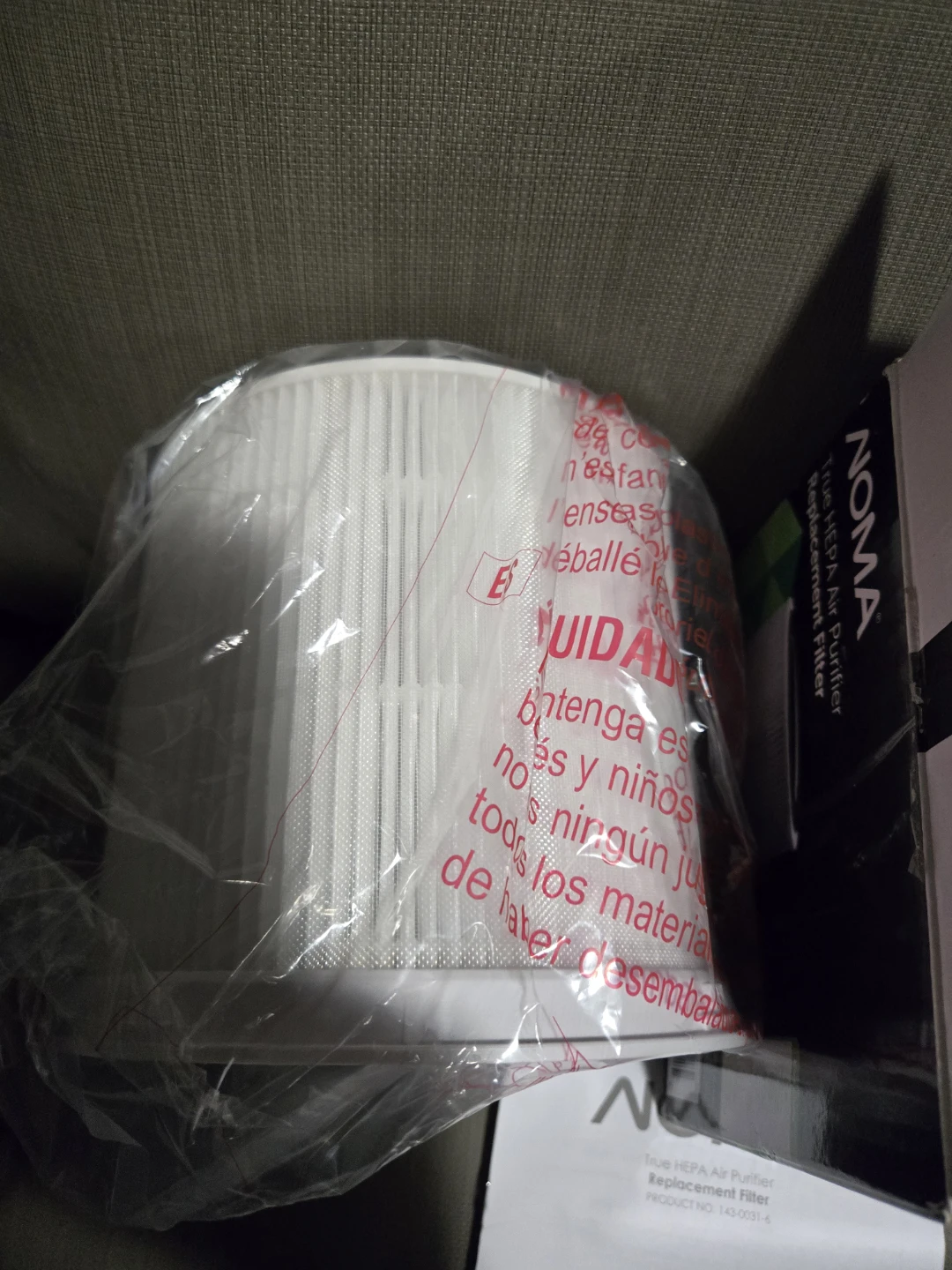 NOMA True HEPA Air Purifier Replacement Filter - photo 2