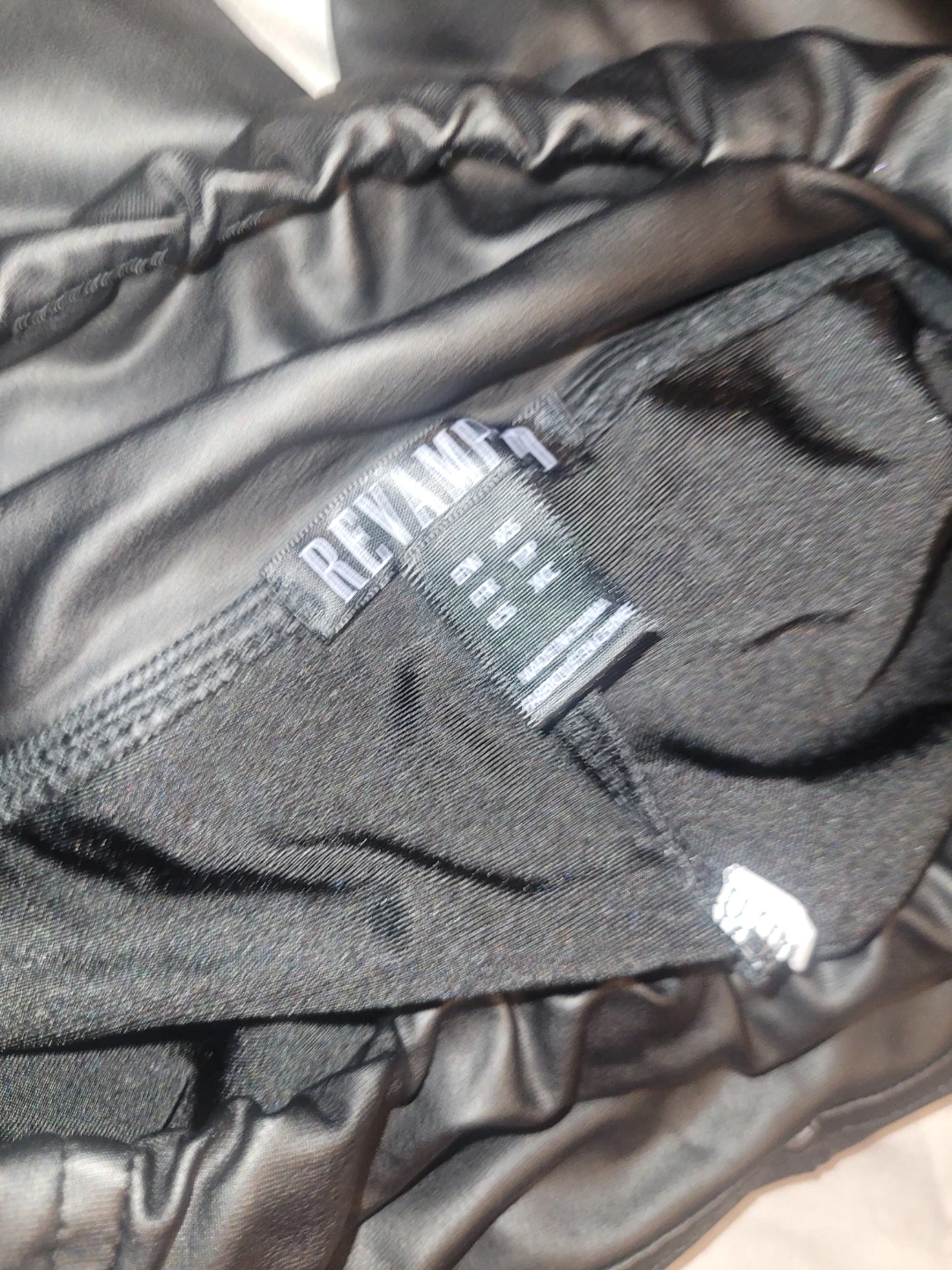 REVAMP Wet Look Leggings - Black - photo 3