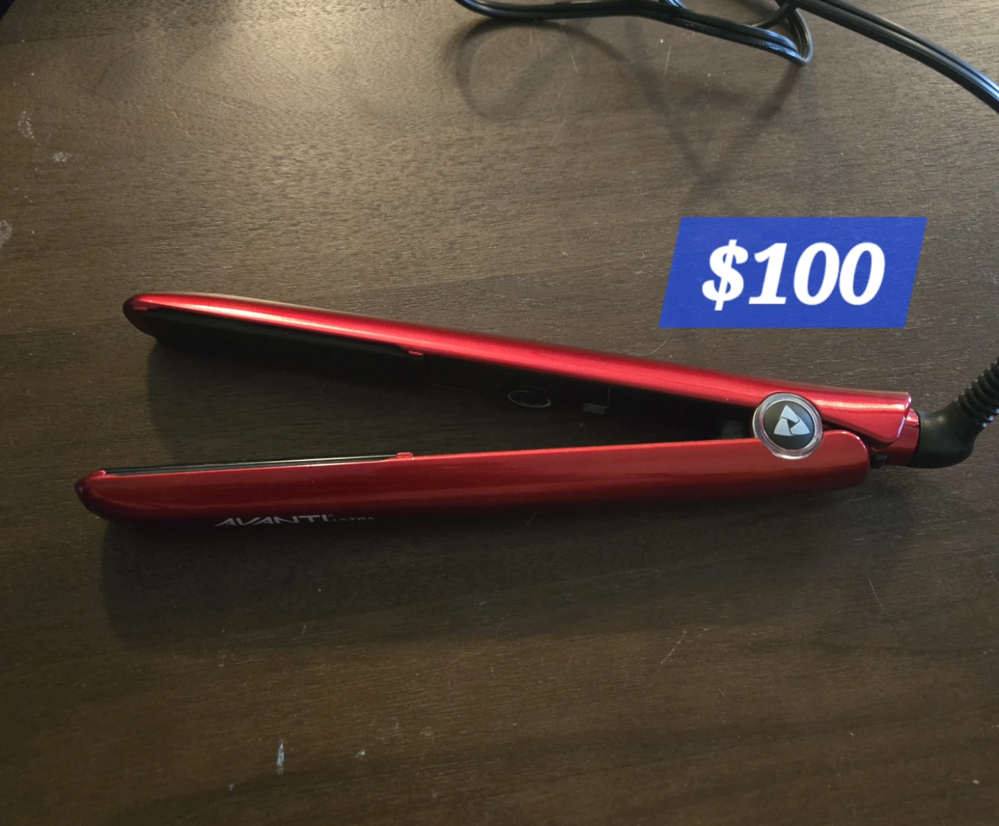 Avanti Ultra nano silver tourmaline flat iron