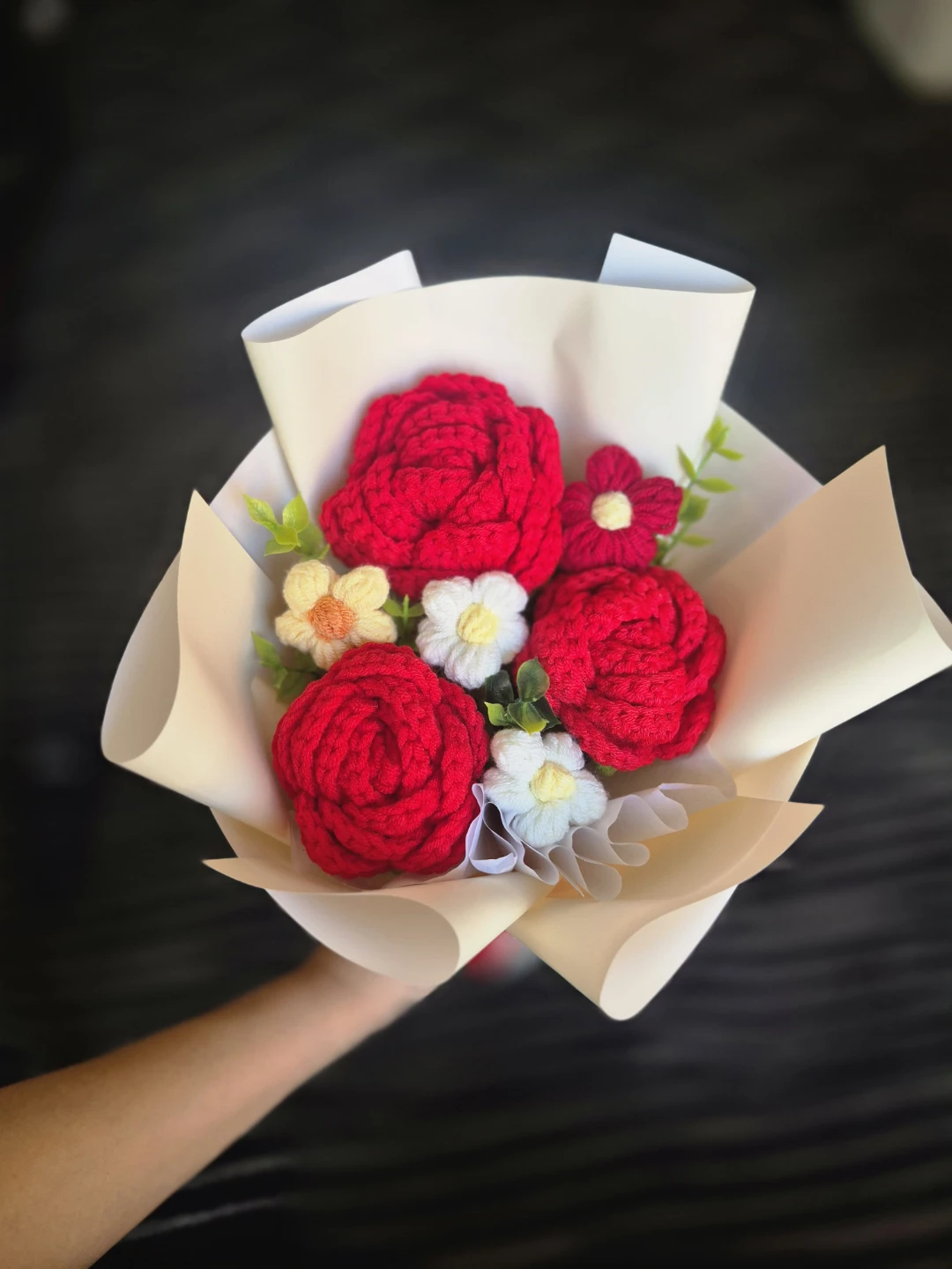 Handmade Crochet Flower Bouquet - photo 2
