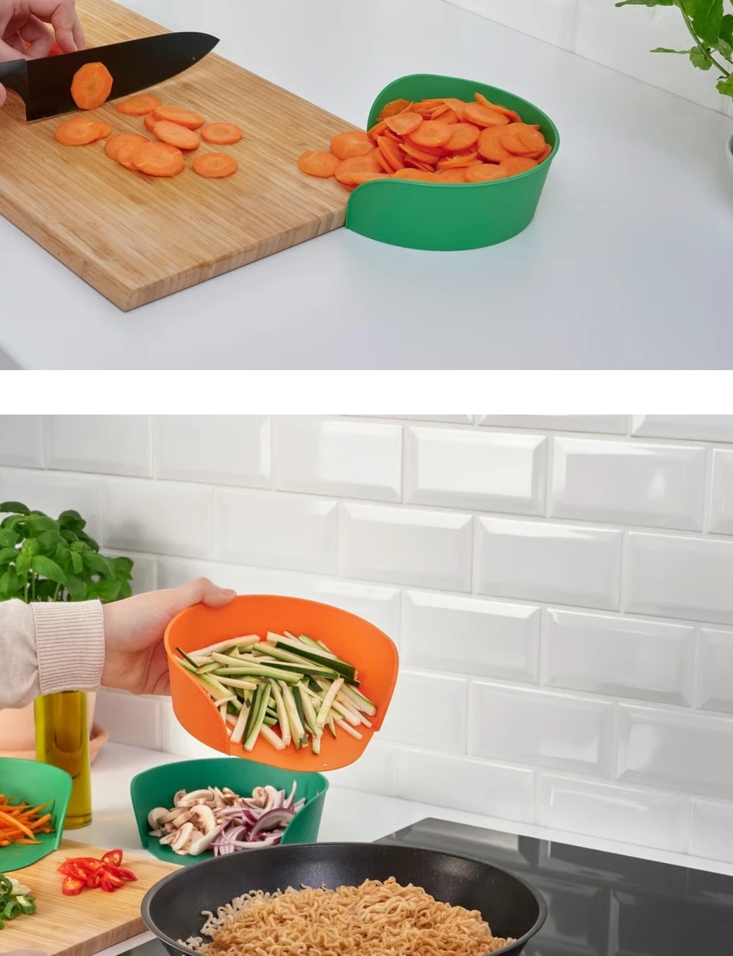 3 Plastic ikea  Bowls - photo 3