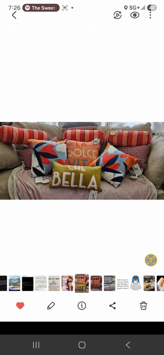 Bundle of Decorative Pillows, Mugs, and Tea Towels