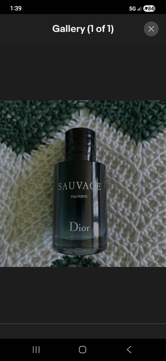 Dior Sauvage Eau Forte Eau de Toilette