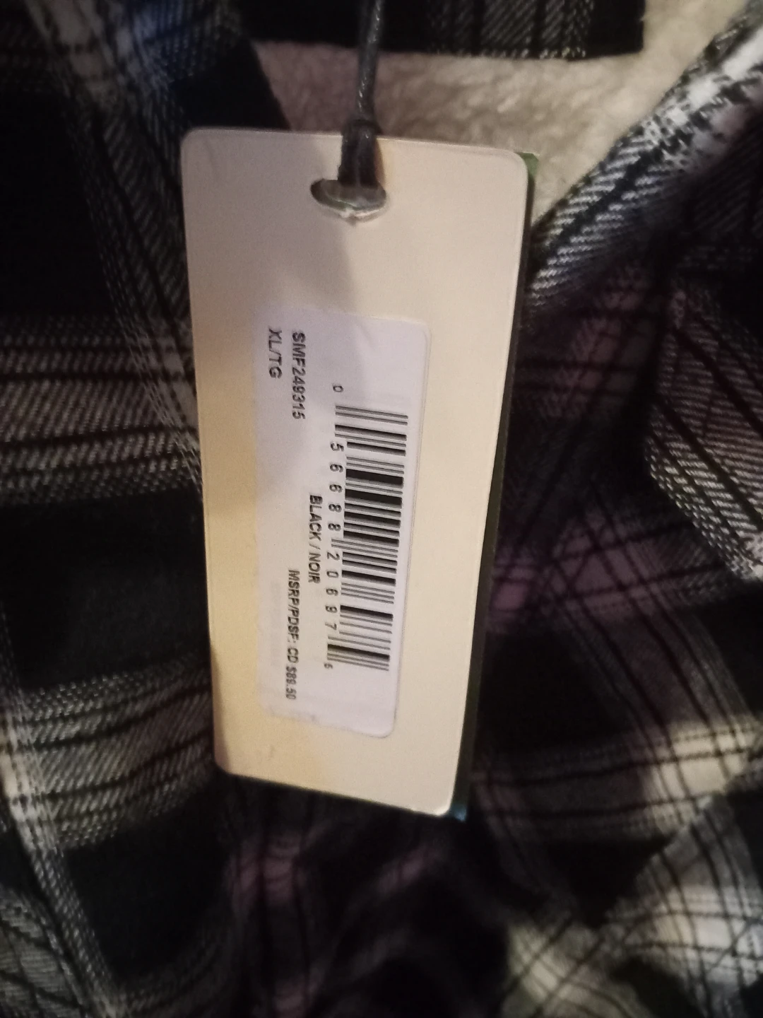 Brand New Flannel Sherpa Lined Jacket - XL/TG - photo 3