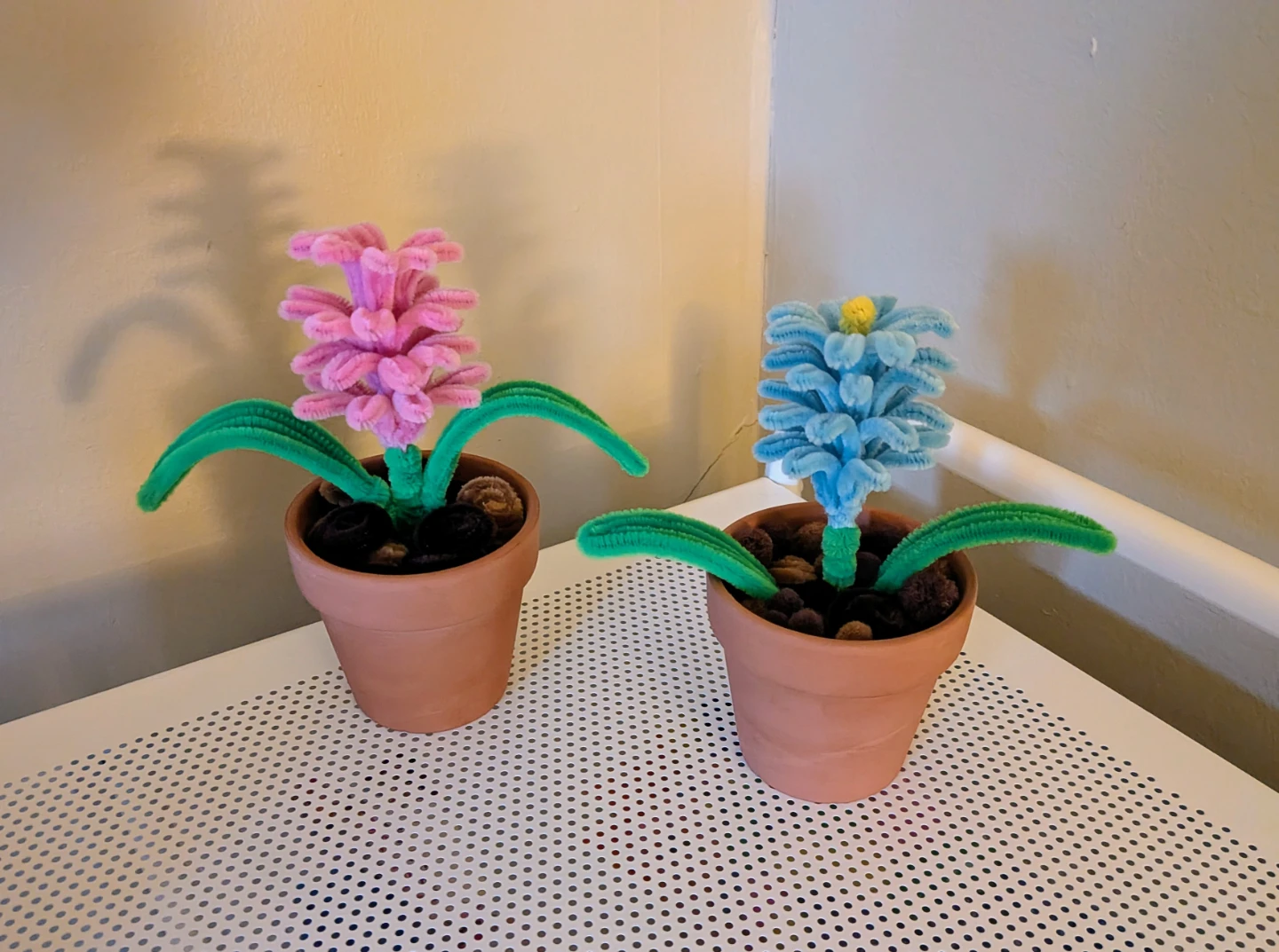 Crafted Pipe Cleaner Potted Flowers (3 Total) - photo 2