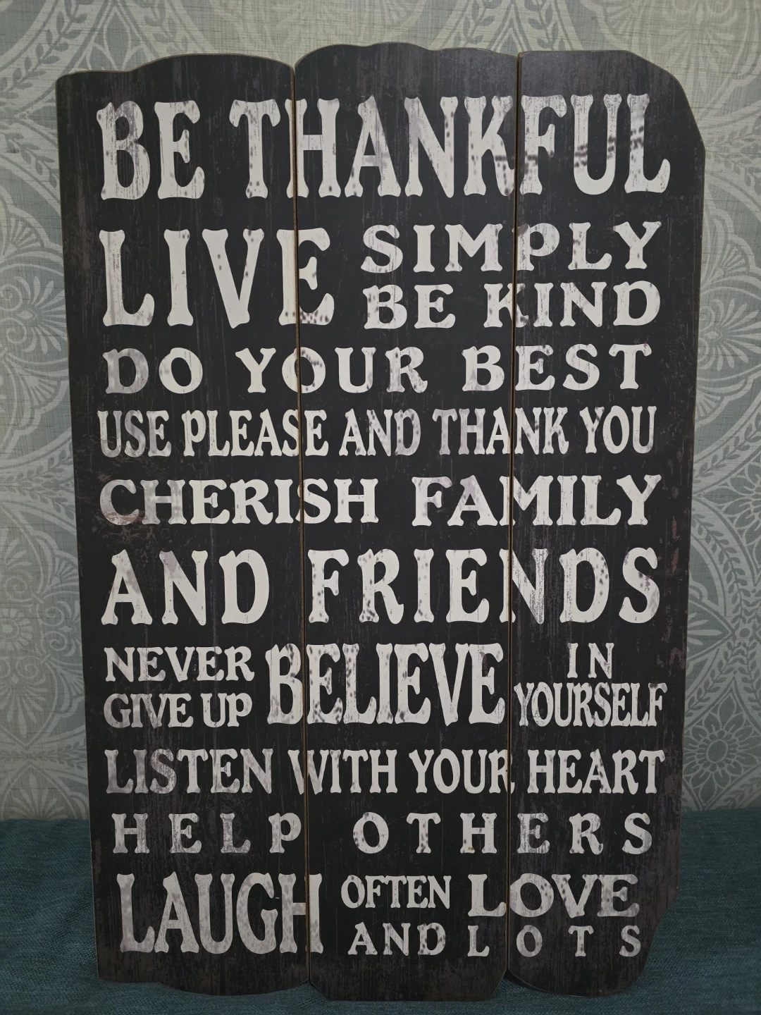 Inspirational Wood Sign
