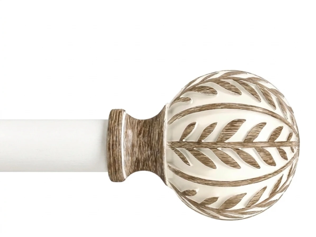 Decorative Curtain Rods, 48-76in Heavy Duty