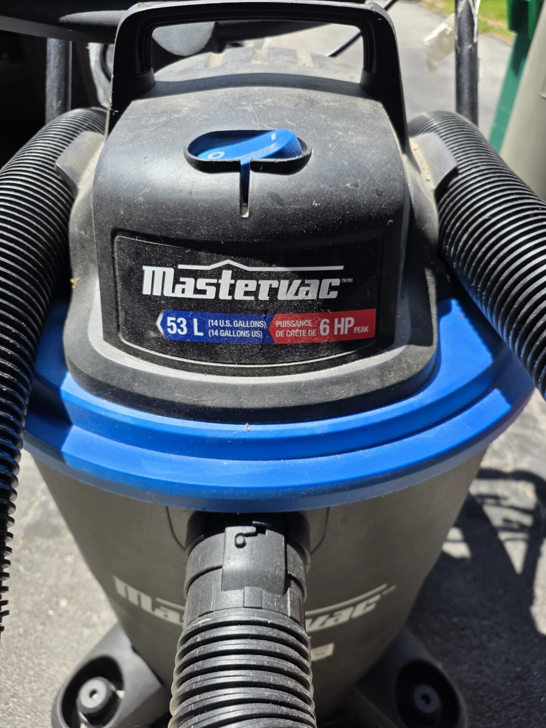 MasterVac 53 L (14 US Gallons) 6 HP Wet/Dry Vacuum - photo 2