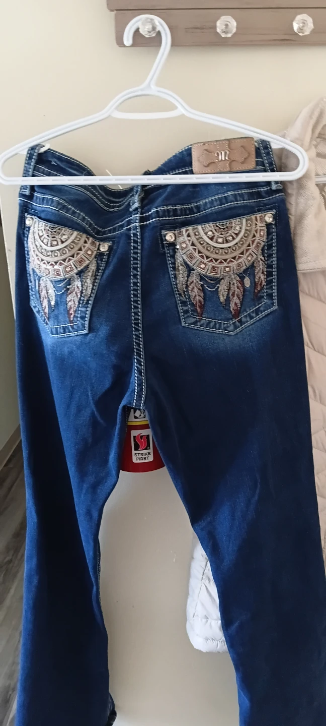 Miss Me Jeans Women's Embellished Bootcut Denim Size 27