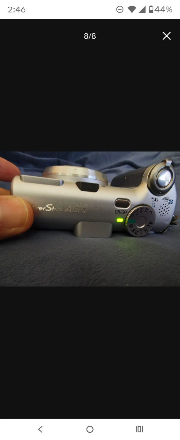 Canon PowerShot A610 Digital Camera - photo 2