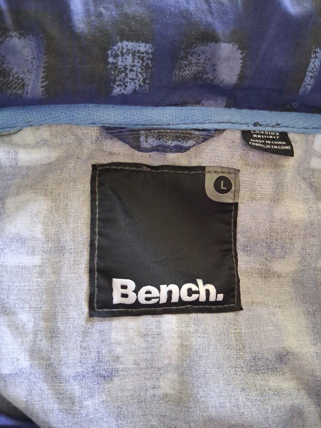 Bench. Women's Jacket - Blue Patterned, Size L - photo 4