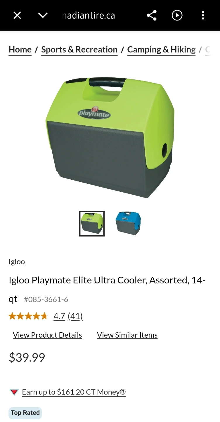Igloo Playmate Elite Ultra Cooler 15 L