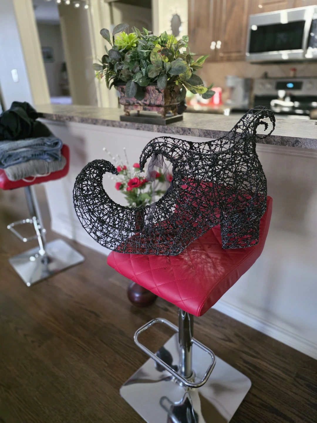 Black shoe Decor