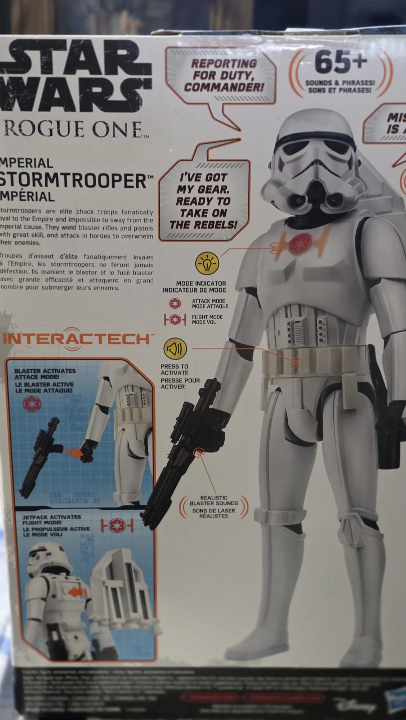 Star Wars Rogue One  Imperial Stormtrooper Action Figure - photo 2