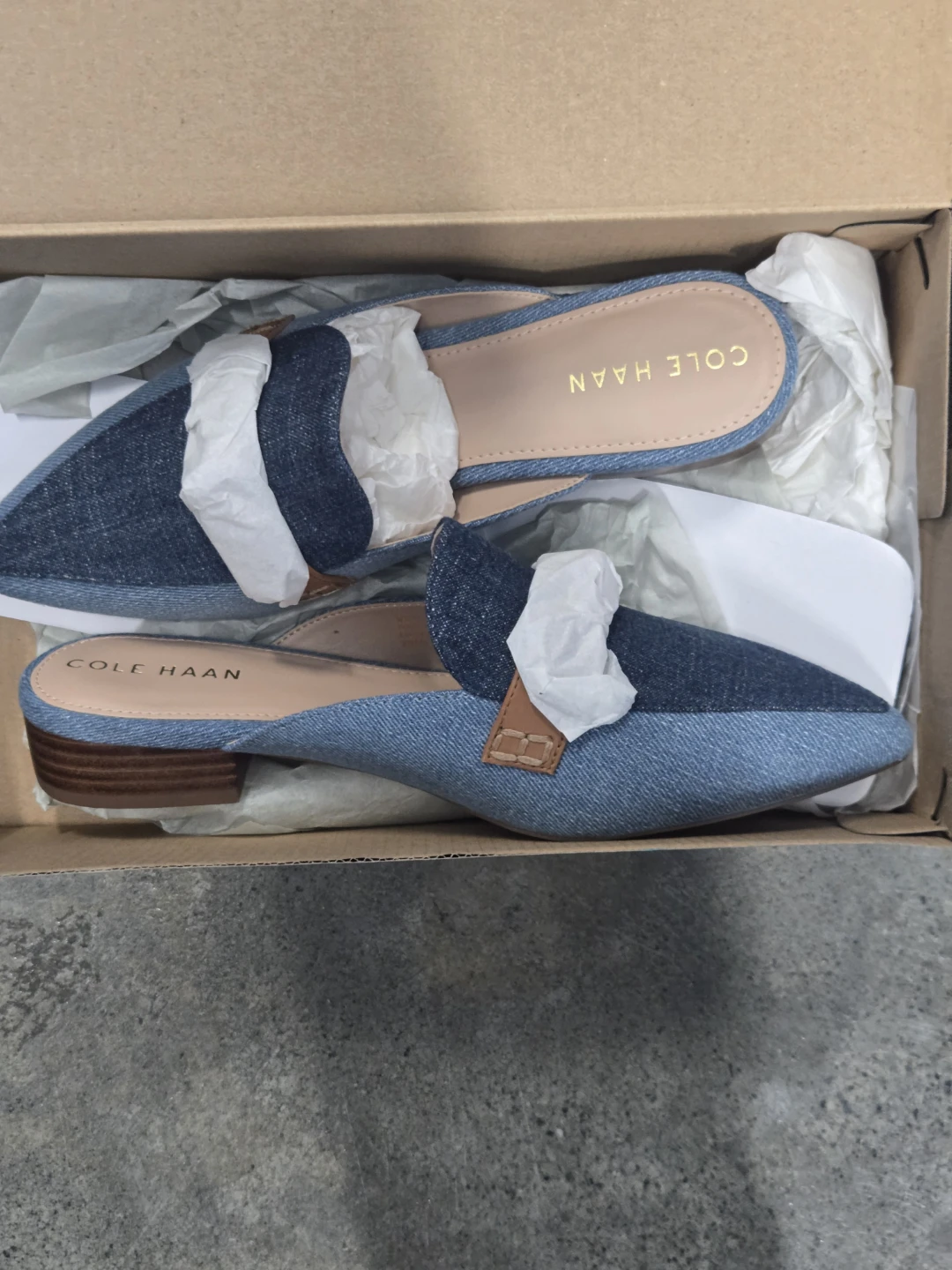 Cole Hann jeans sandals - photo 3