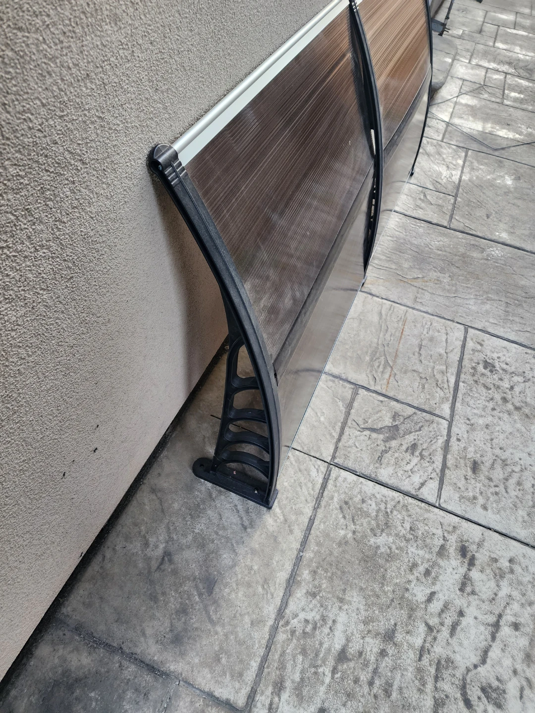 Door Canopy Awning Clear Polycarbonate - photo 2