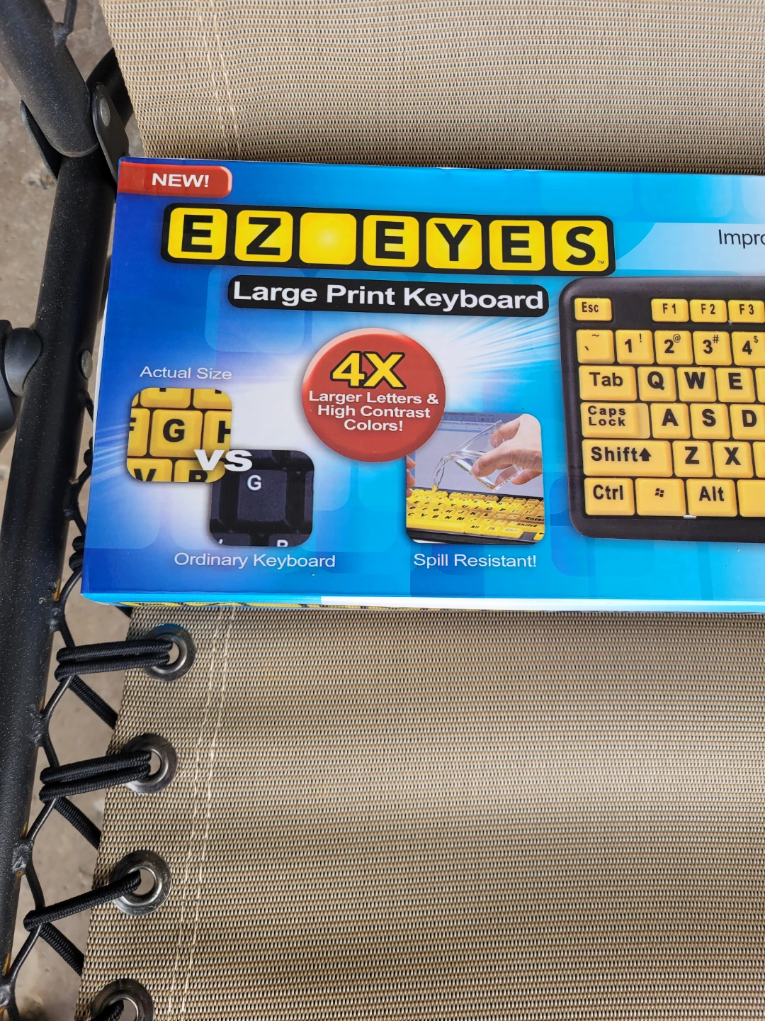 EZ EYES Large Print Keyboard - photo 2