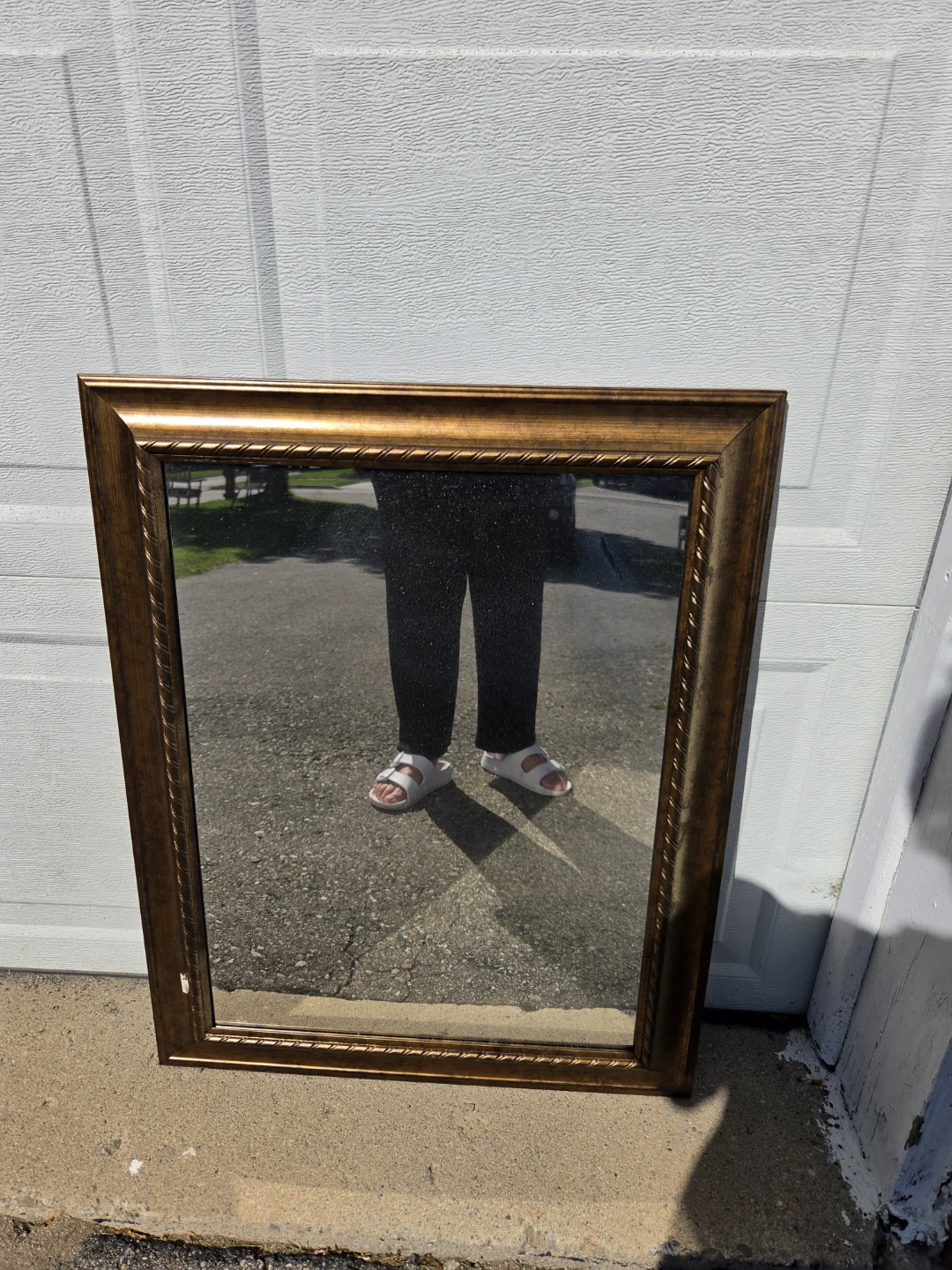 Decorative Framed Mirror - Gold