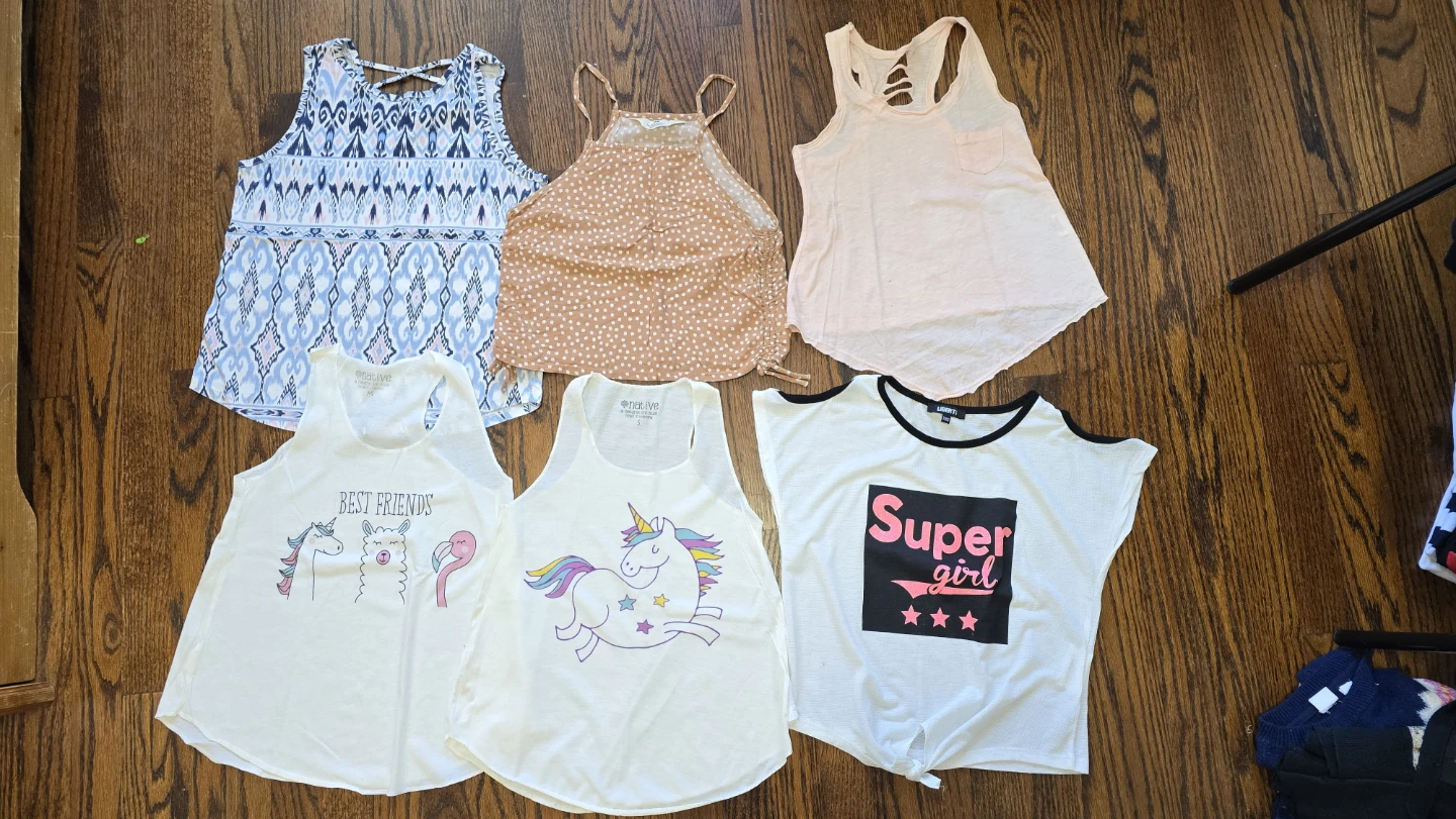 Girls' Tank Tops Bundle 11-12Y