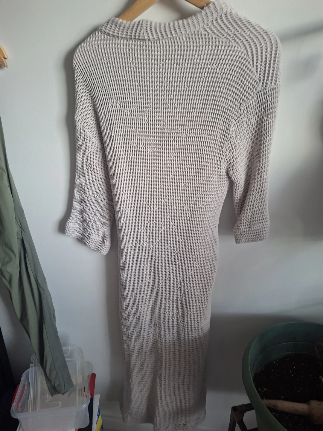 Simons/Miiyu Waffle Knit Robe/Cardigan (S/M) - photo 2