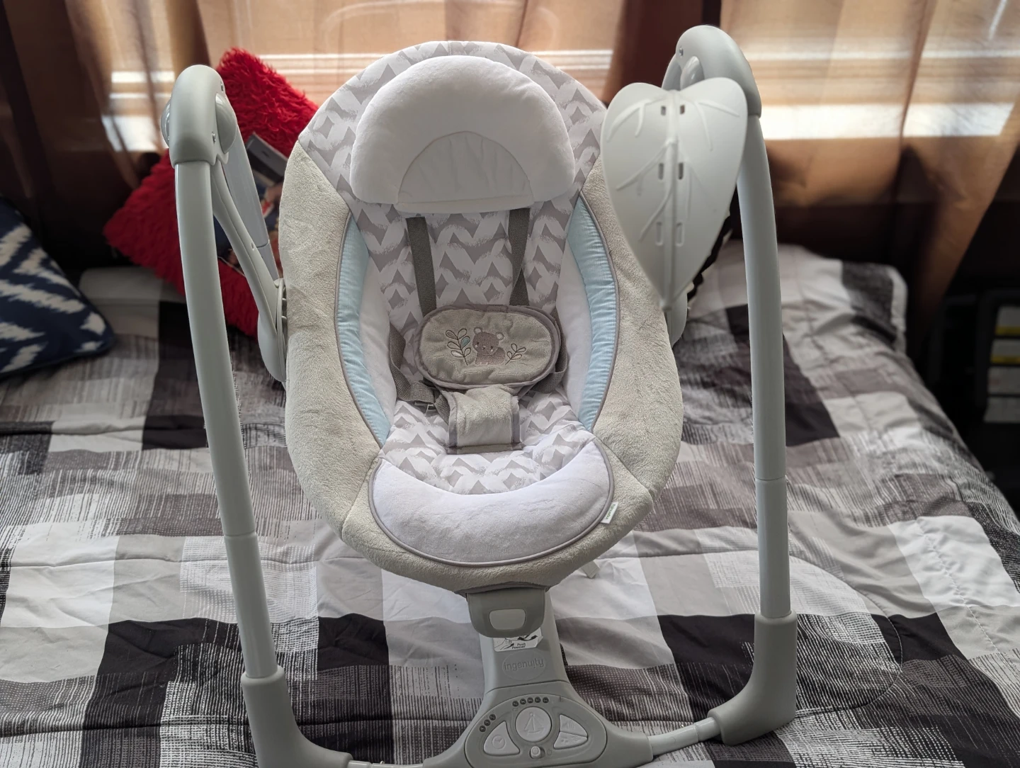 Graco Travel System Stroller and Infant Car Seat and baby swing