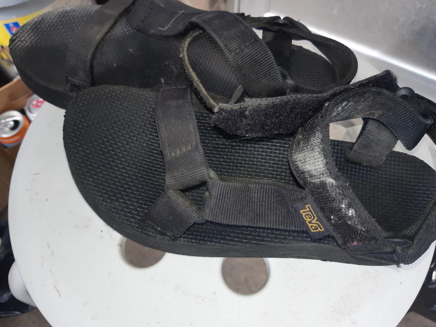 Teva Black Sport Sandals size 4 - photo 2