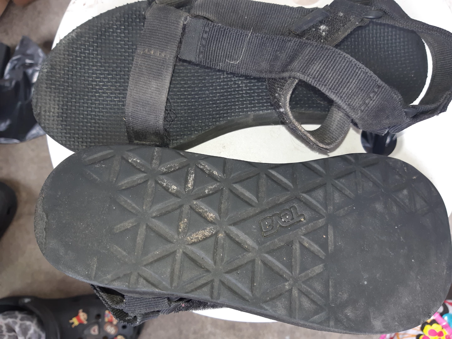 Teva Black Sport Sandals size 4 - photo 3