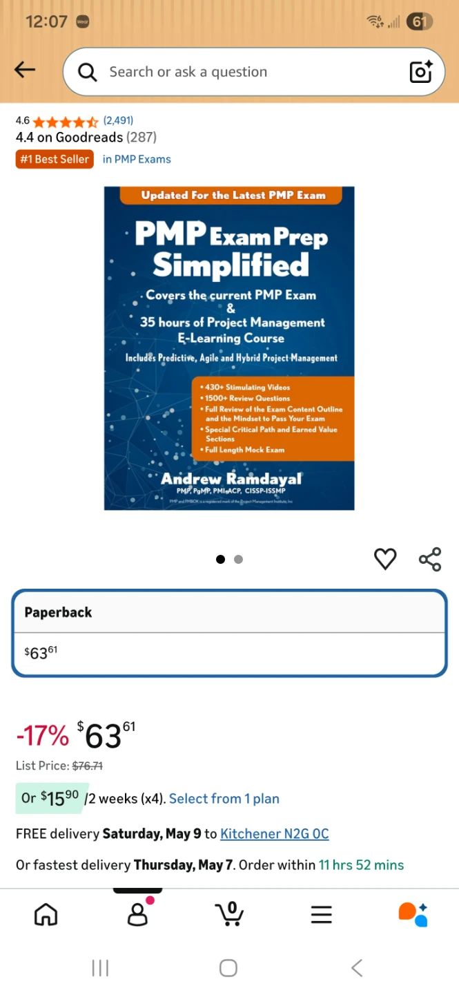 PMP Exam Prep Simplified Book by Andrew Ramdayal - photo 4