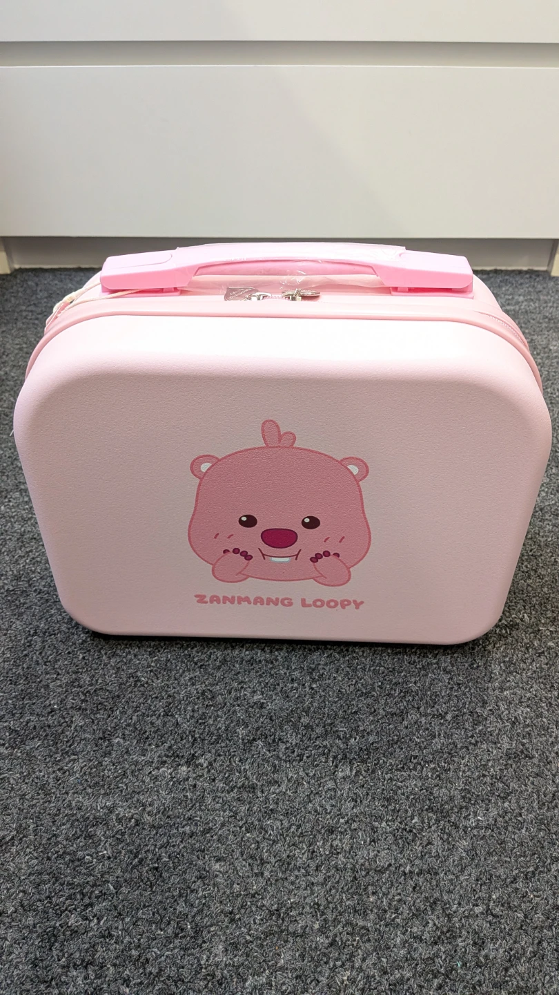 Miniso Zanmang Loopy Pink Cosmetic Case