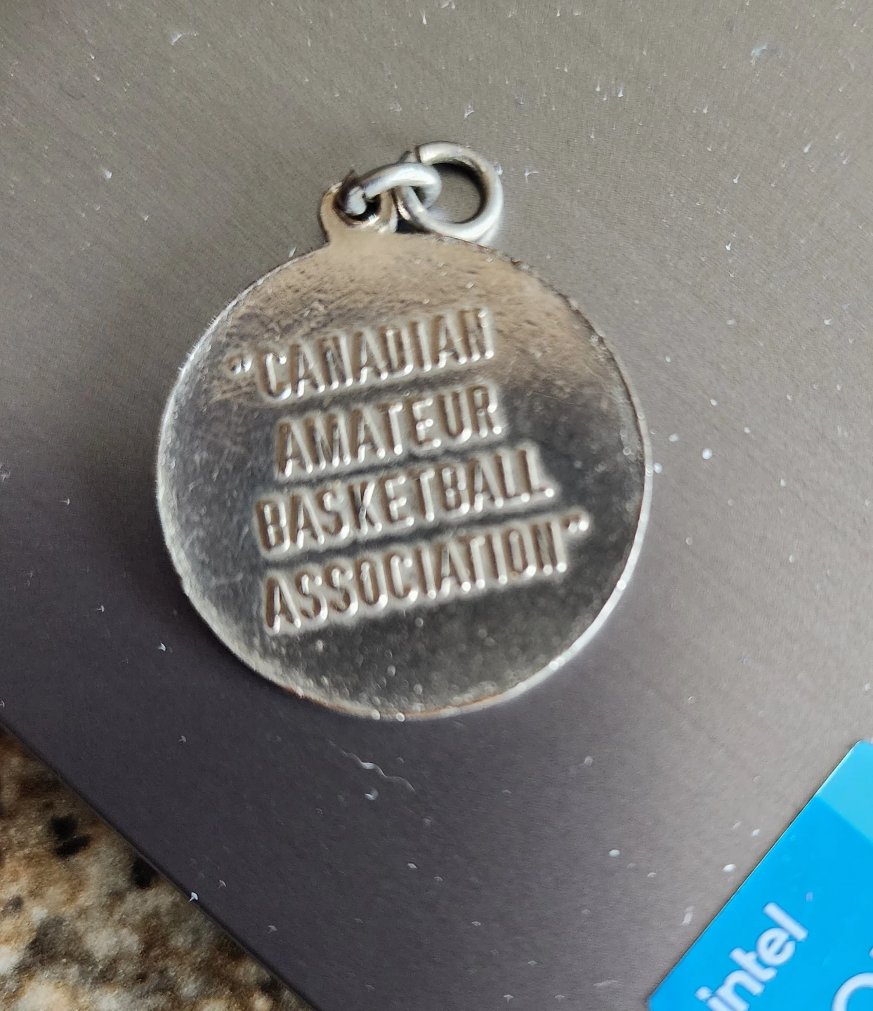 1960 Olympic Games  Basketball Charm - photo 2