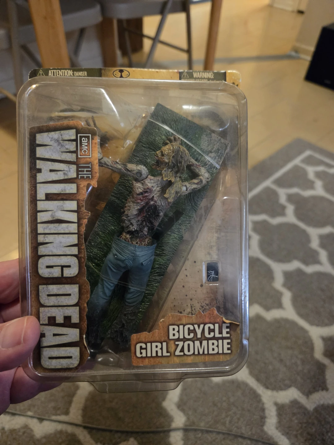 The Walking Dead McFarlane Toys Series Two Bicycle Girl Zombie