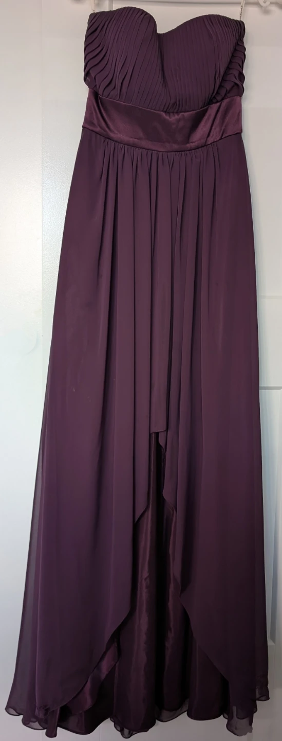 Bari Jay Strapless Purple Dress Size 4 - photo 2