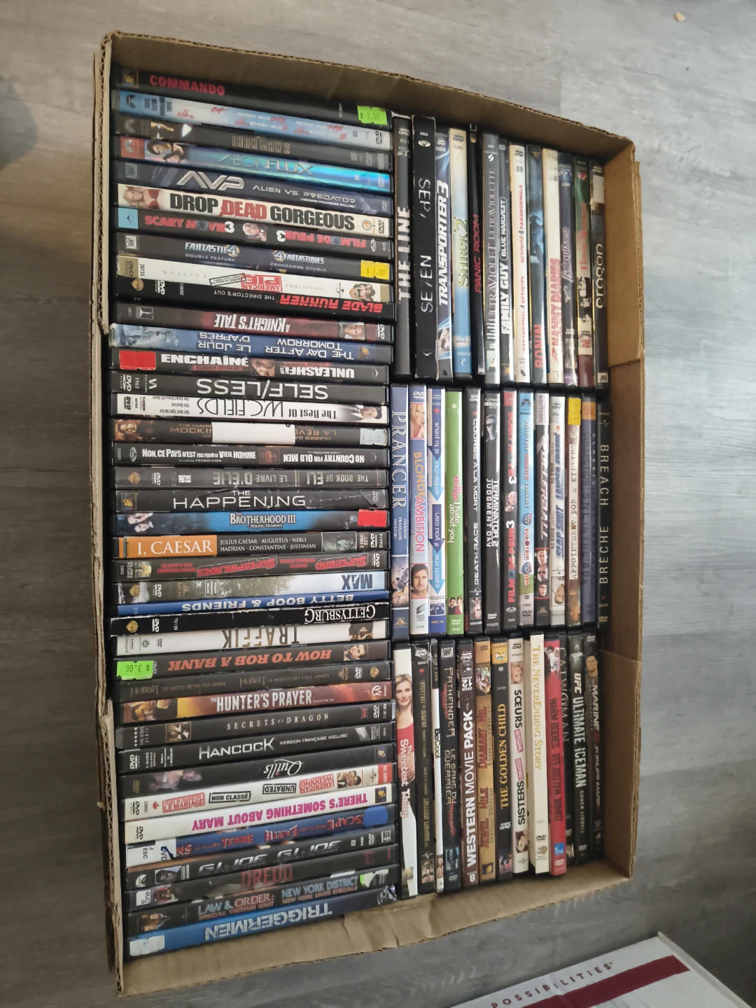 Collection of 70+ DVDs