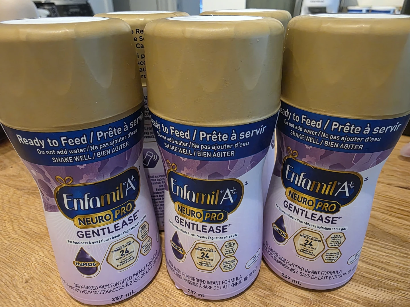 Enfamil A+ NeuroPro Gentlease Ready-to-Feed (5x 237ml)