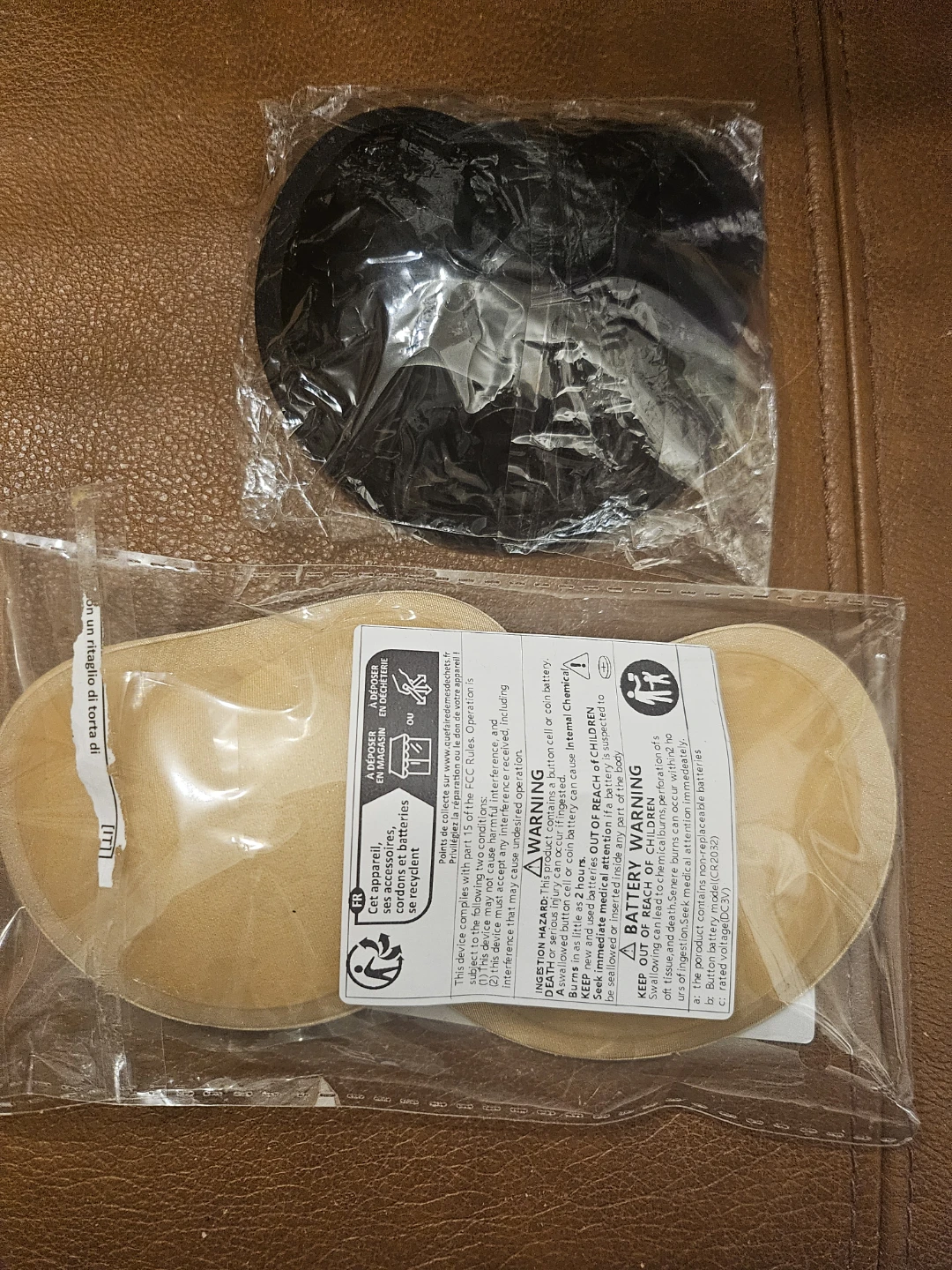 New Bra Inserts / Pads (Nude & Black)