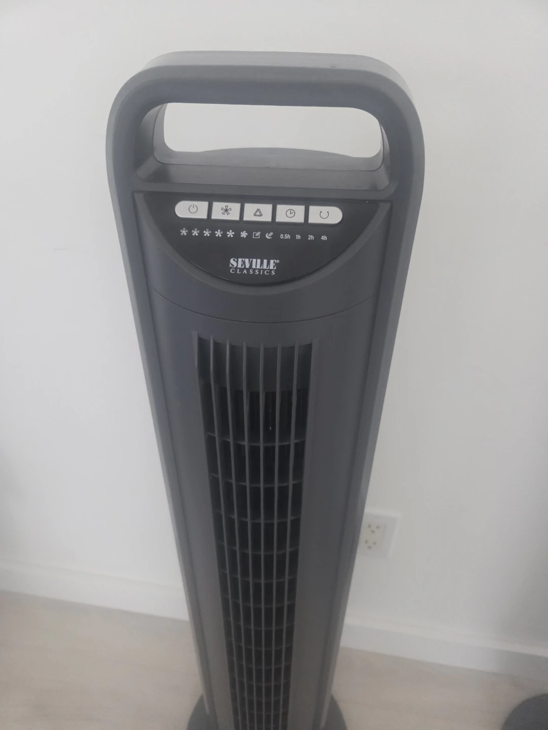 Seville Classics 2-Pack Grey Tower Fans - photo 2
