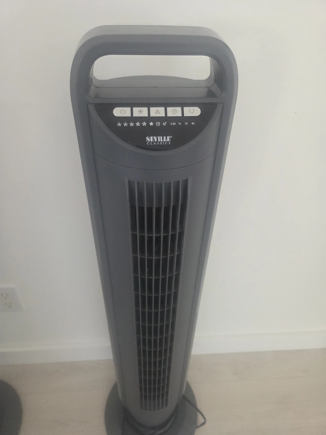 Seville Classics 2-Pack Grey Tower Fans - photo 3