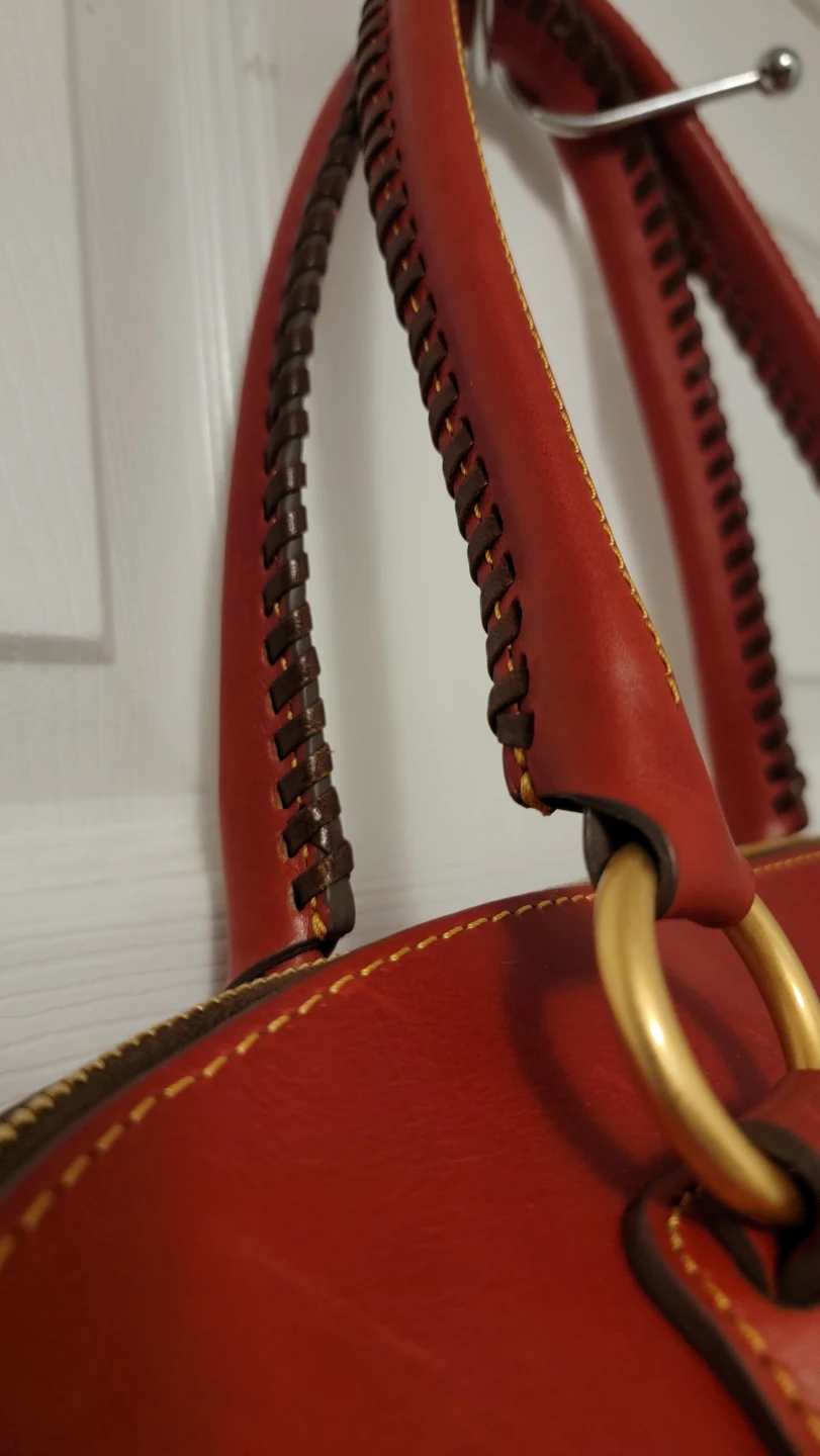 Dooney & Bourke Florentine Domed Leather Satchel - photo 4