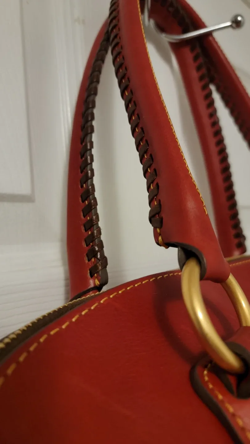 Dooney & Bourke Florentine Domed Leather Satchel - photo 4