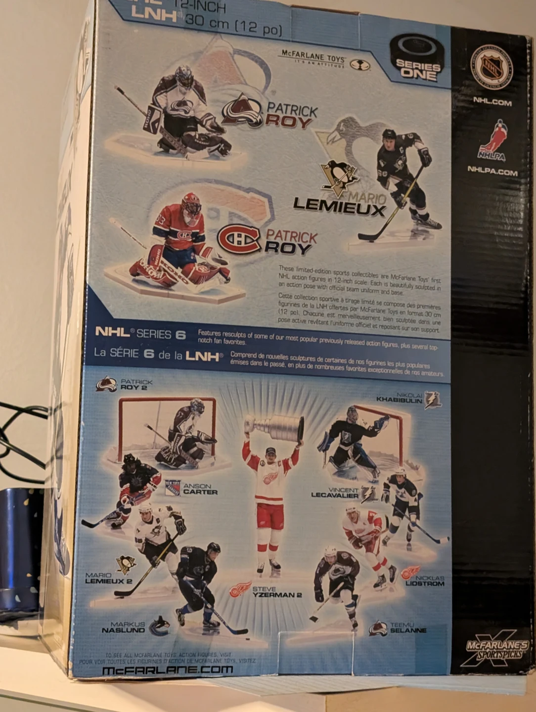 McFarlane NHL Mario Lemieux Pittsburgh Penguins Series 1 12 inch - photo 4