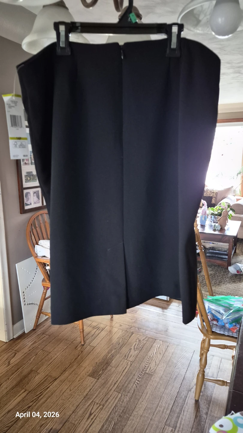 Jones New York Collection Platinum Petite Black Skirt Size 14P - photo 2