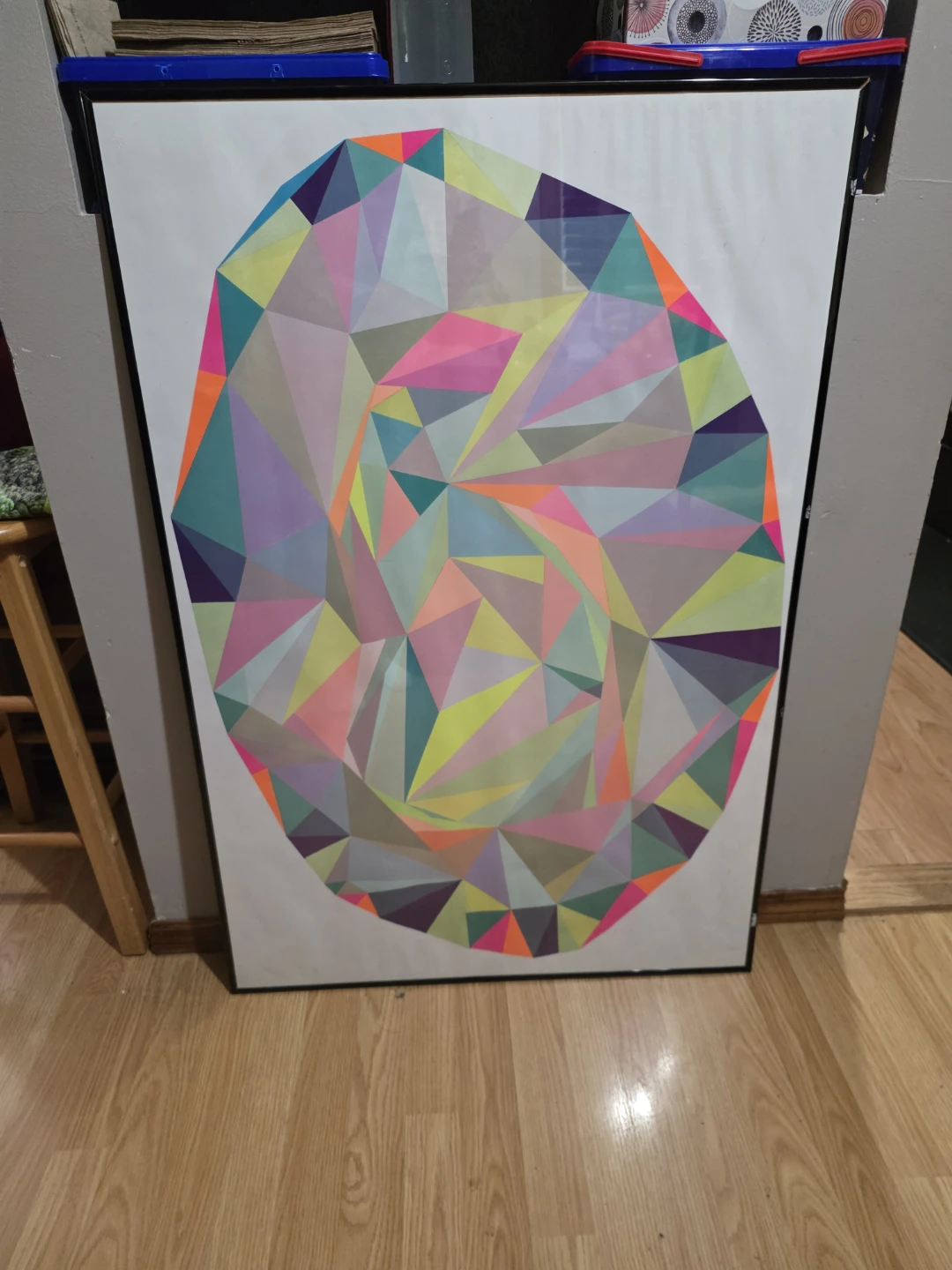 Geometric Diamond Art Print