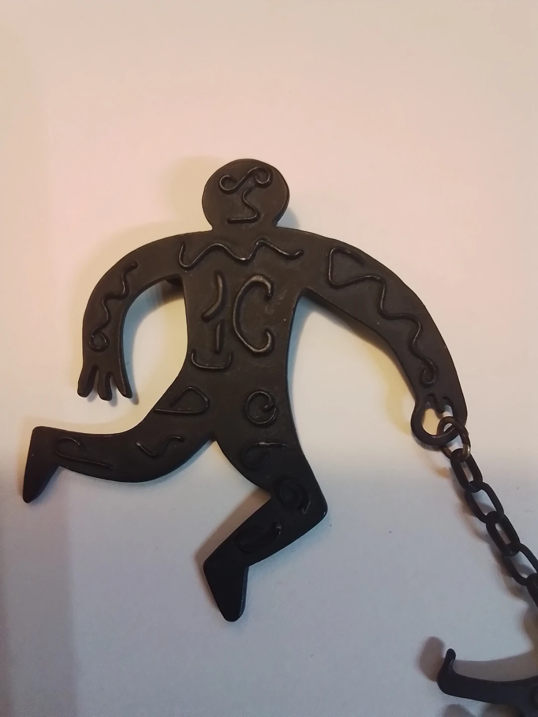 Rare Vng 1980s Jean-Charles de Castelbajac Black Pop Art Brooch - photo 5