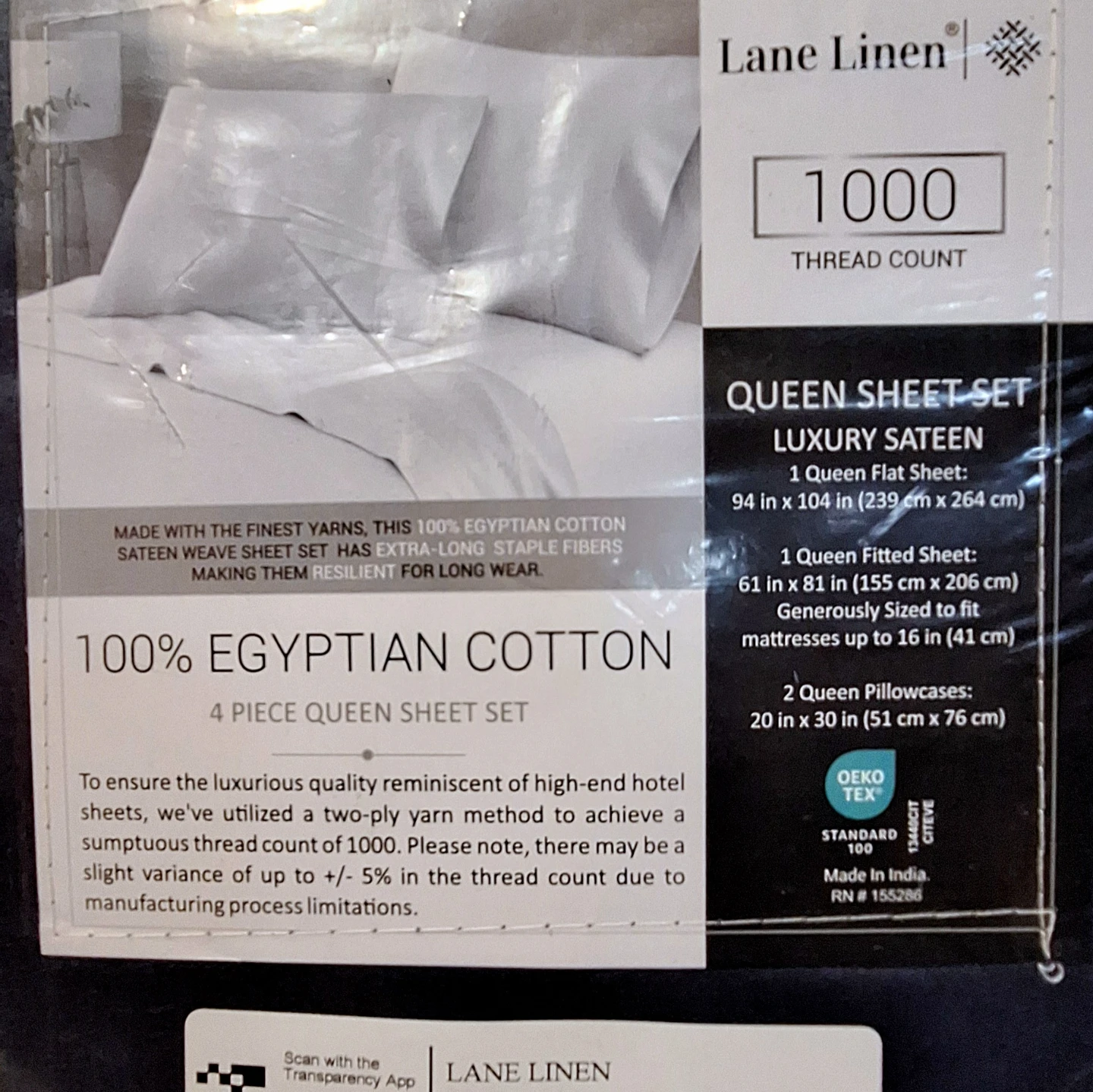 Queen bedsheets - NEW 100% organic cotton luxury bedsheets - photo 4