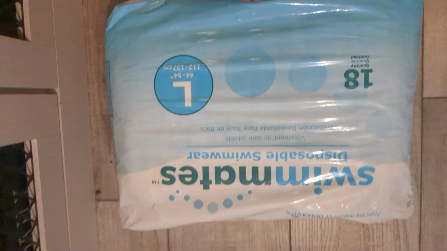 Swimmates Disposable Swimwear Size L 18 Count