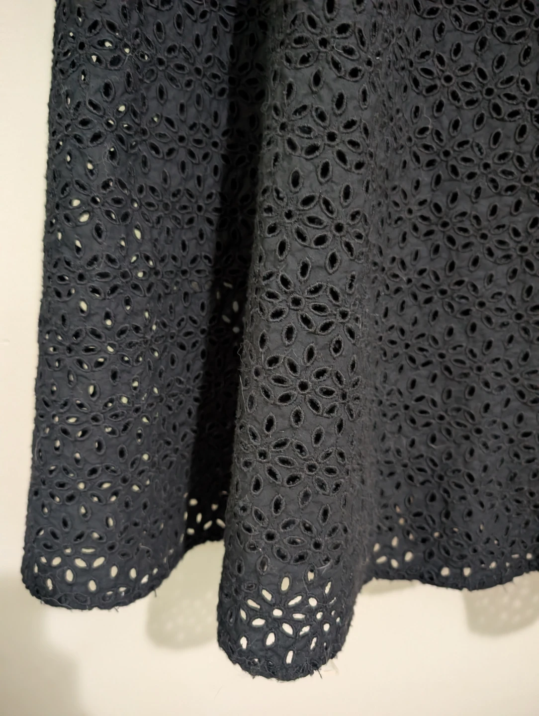Black Banana Republic Shirt Dress with Eyelet Details - photo 5