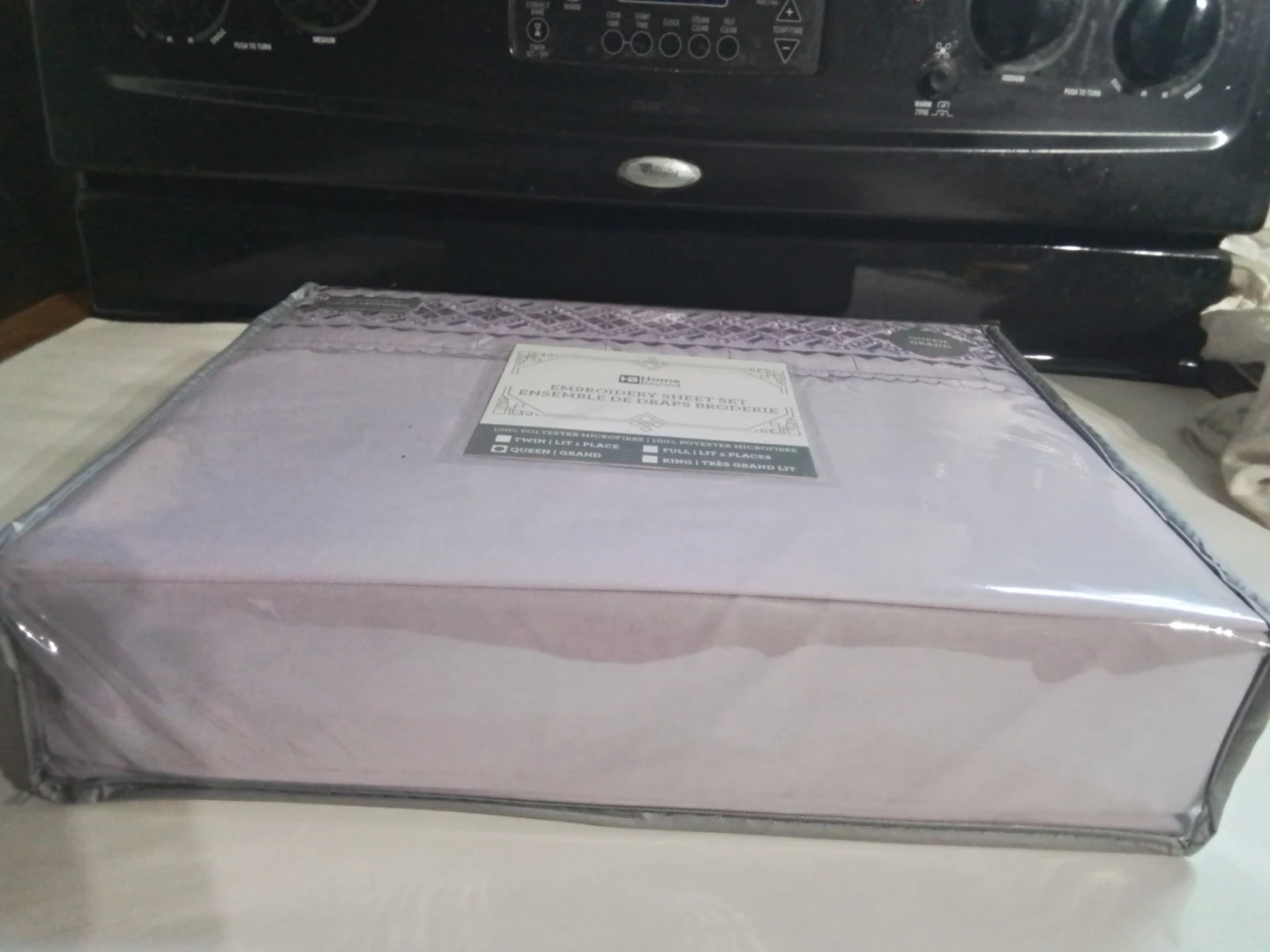 Home Beyond Queen Embroidery Sheet Set - photo 4